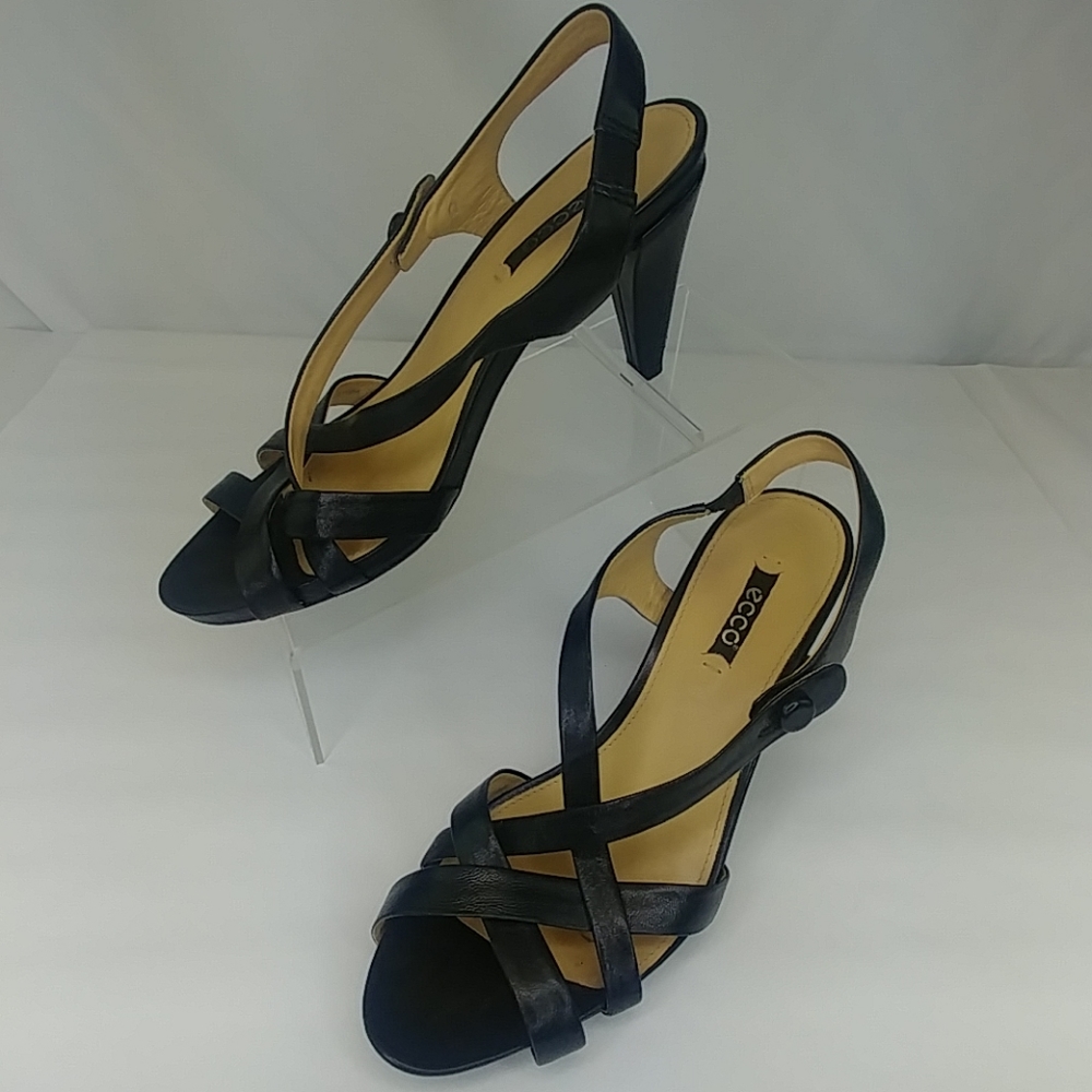 Ecco Strappy Slingback High heel Sandal